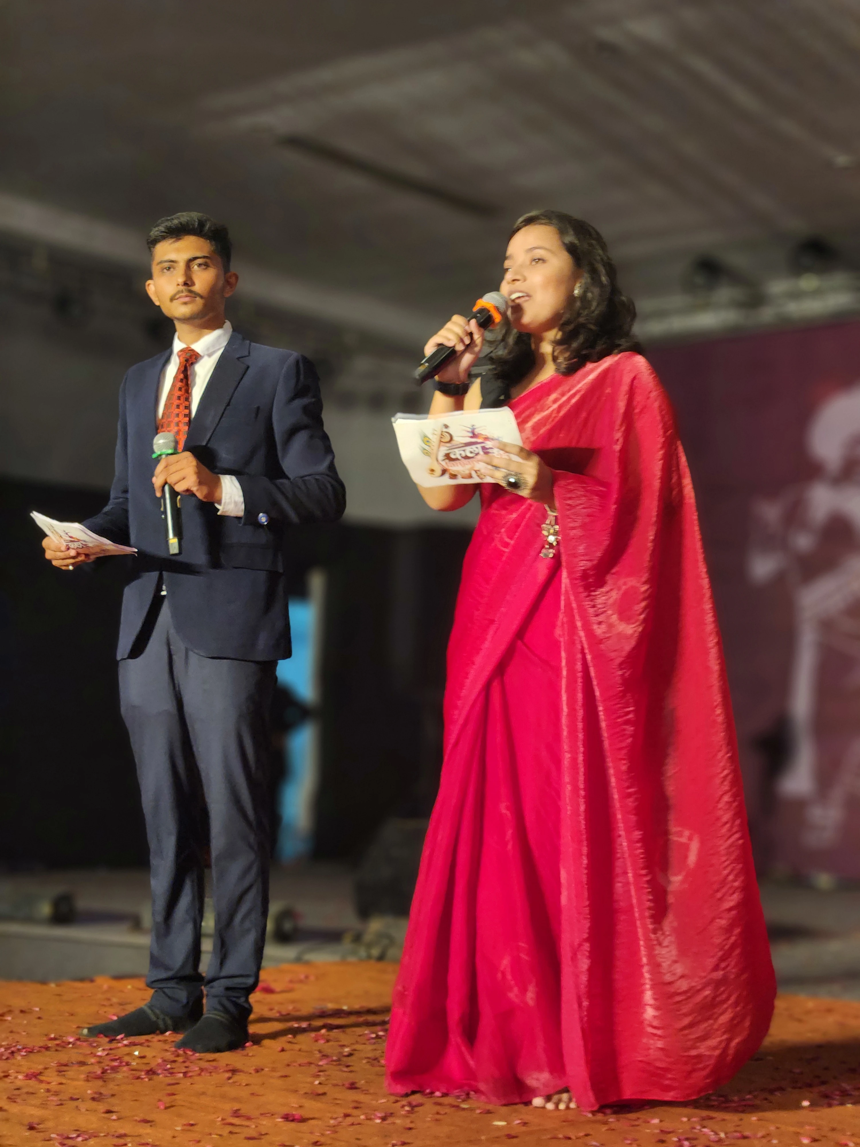 GMIU Kalaamanjari theatre stage performance act highlight